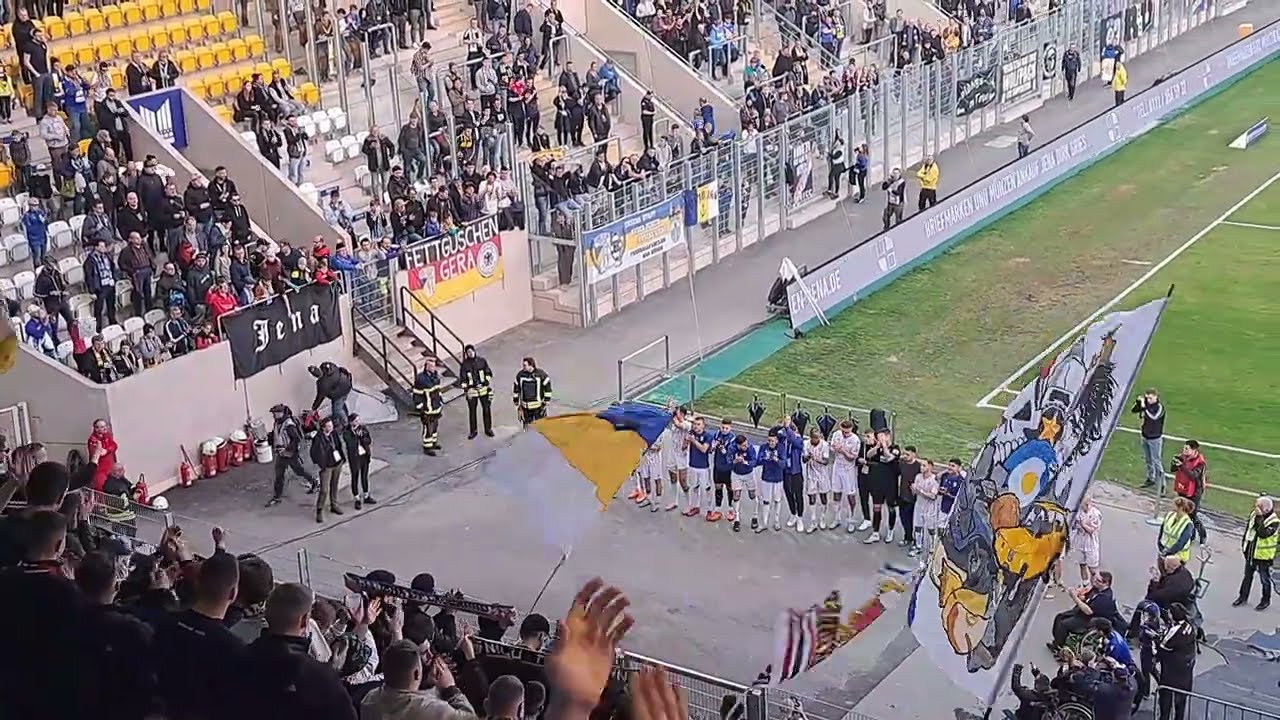 FC Carl Zeiss Jena vs Chemie Leipzig 2:0 &bull; Stadionatmosph&auml;re | Ost-Klassiker 2022/23