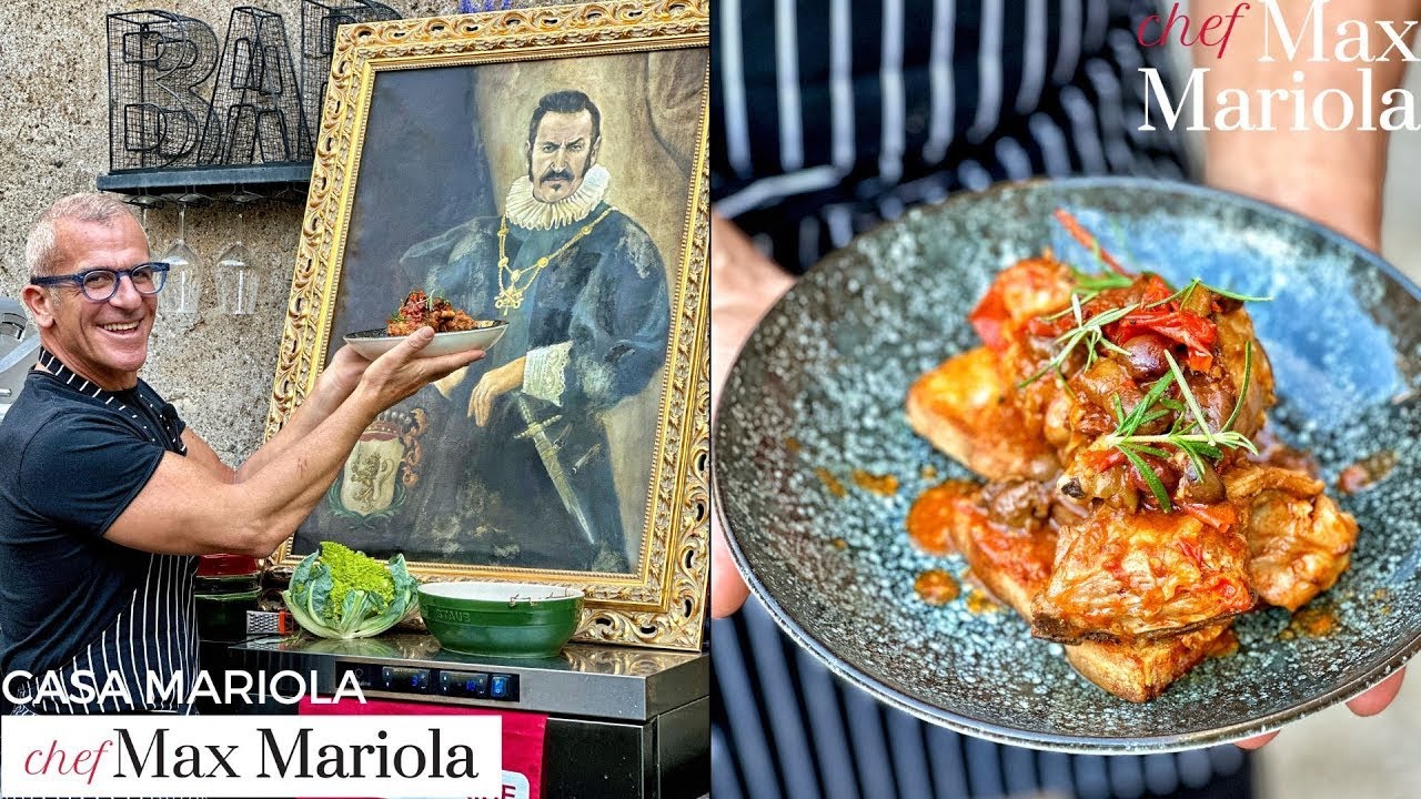 ABBACCHIO ALLA CACCIATORA per Il Principe di Roma 🤴 RICETTA ROMANA di Chef Max Mariola
