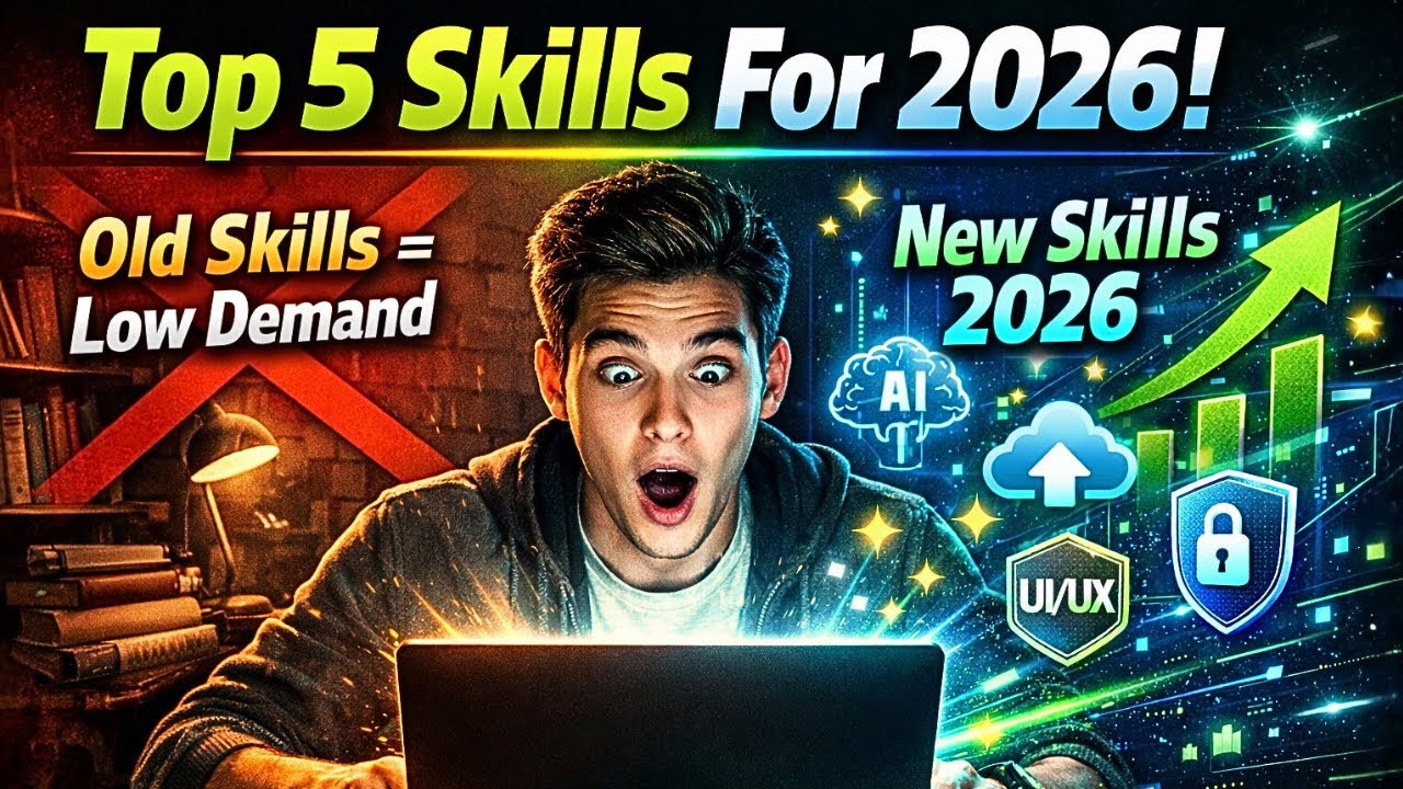 Top 5 Most Demanding And High Paying Skills To Learn In 2026