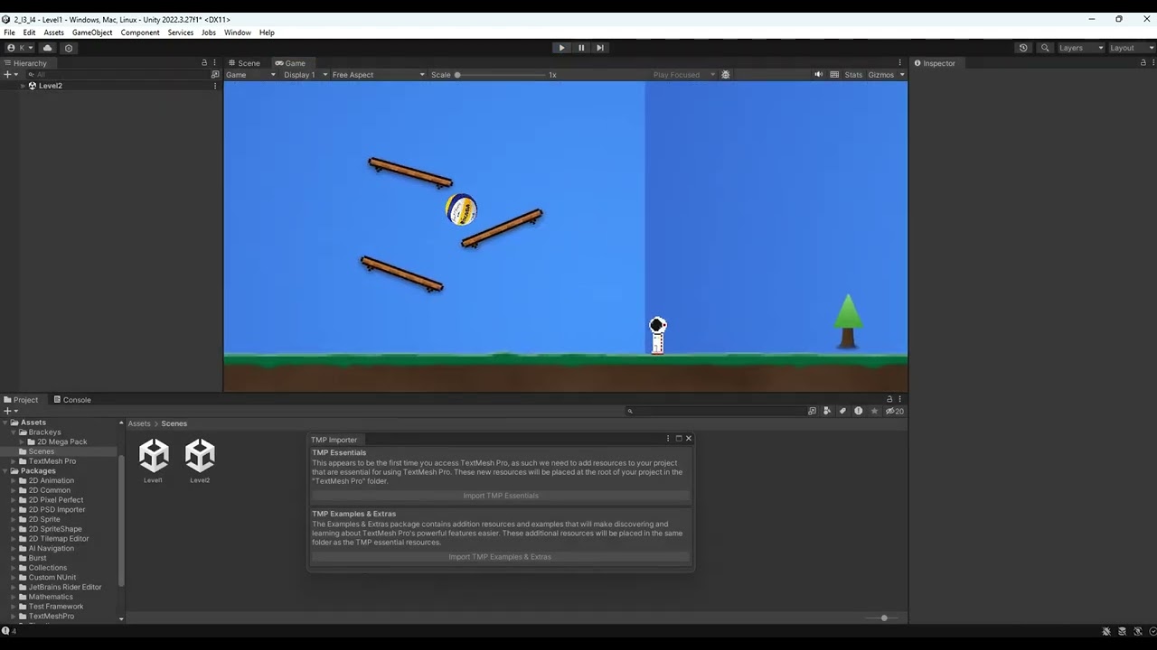 PW - lab 10 - Unity. Zliczanie punkt&oacute;w / przekazywanie punkt&oacute;w pomiędzy scenami