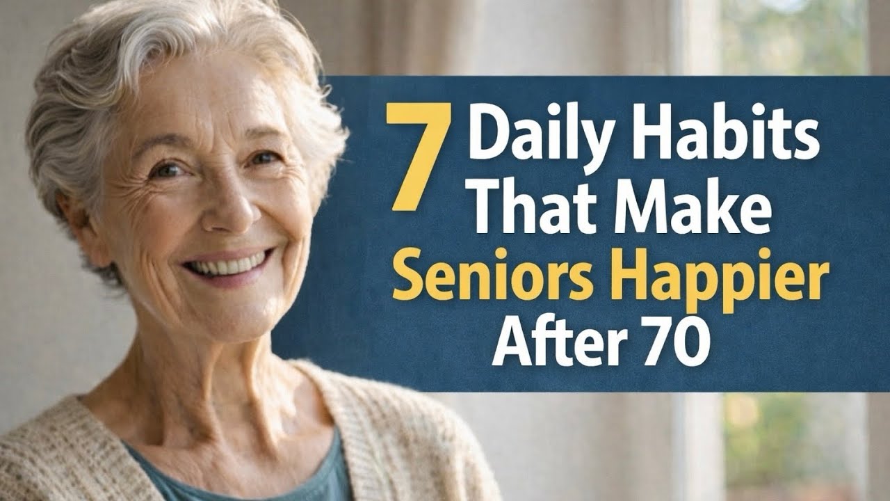 После 70 лет самые счастливые люди делают эти 7 вещей каждый день (большинство это игнорирует!).