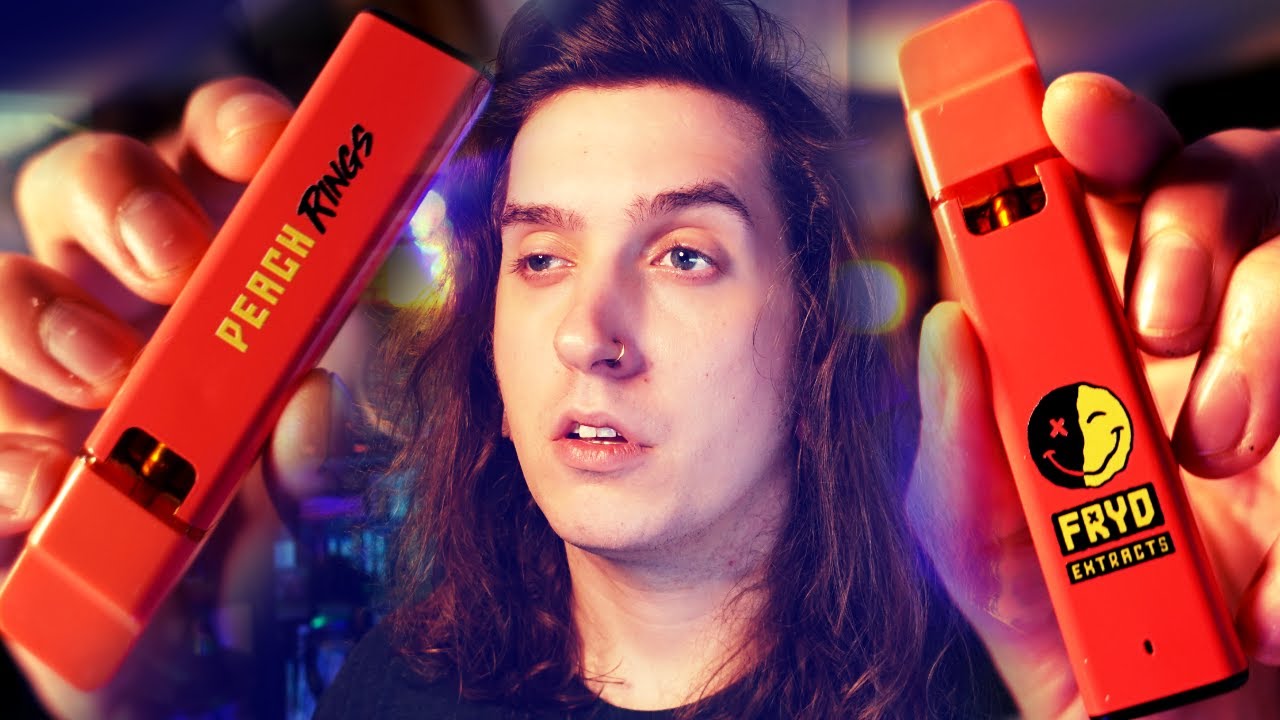 Dragon's Strain Review || PEACH RINGS by FRYD EXTRACTS || 2g Liquid Diamond + Live Resin