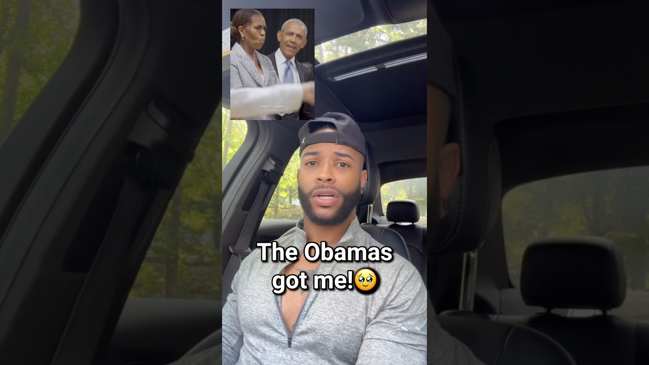 The Obamas visits choir 🥴#obama TheObamas #president #politics #firstlady