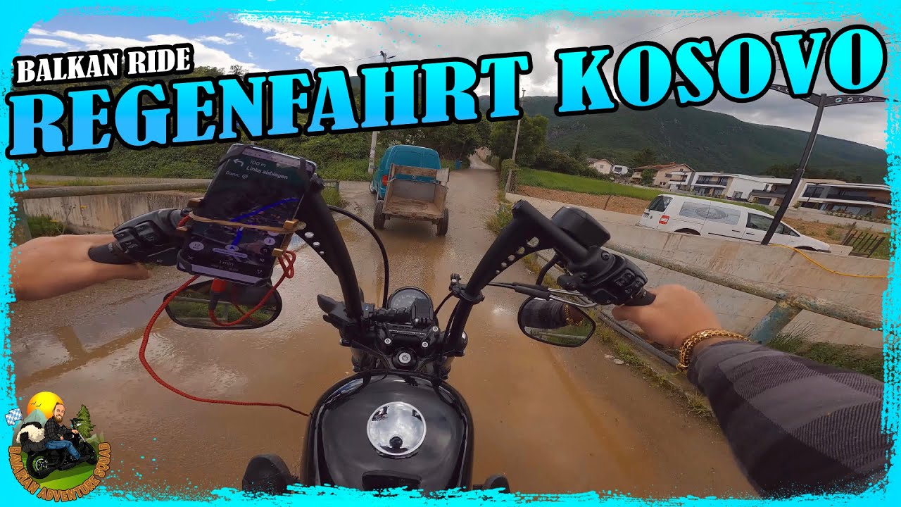 Harley Roadtrip Albanien: Durch den Regen in den Kosovo 🌧️🏍️🌍