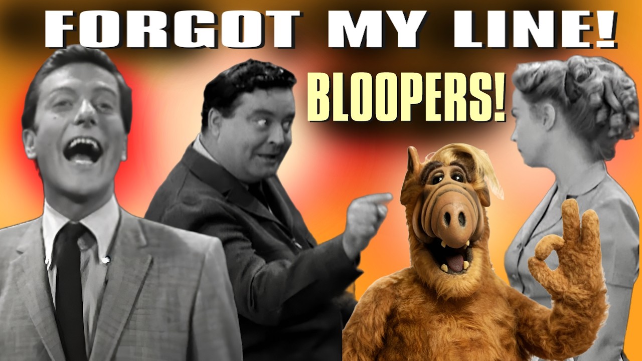 TV and Movie Flubbed Line Bloopers! - Forgotten lines, wacky gibberish, and laughter!