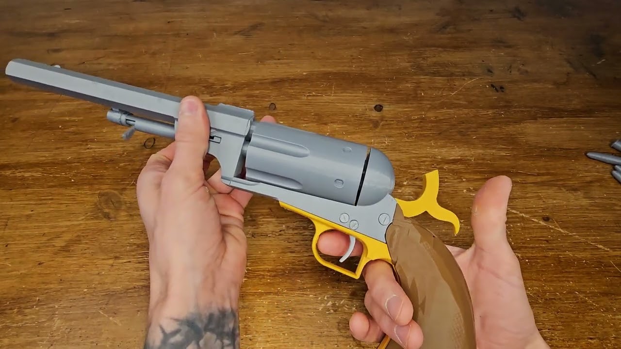 Caldwell conversion uppercut for IS, #3dprinted replica from game #huntshowdown
