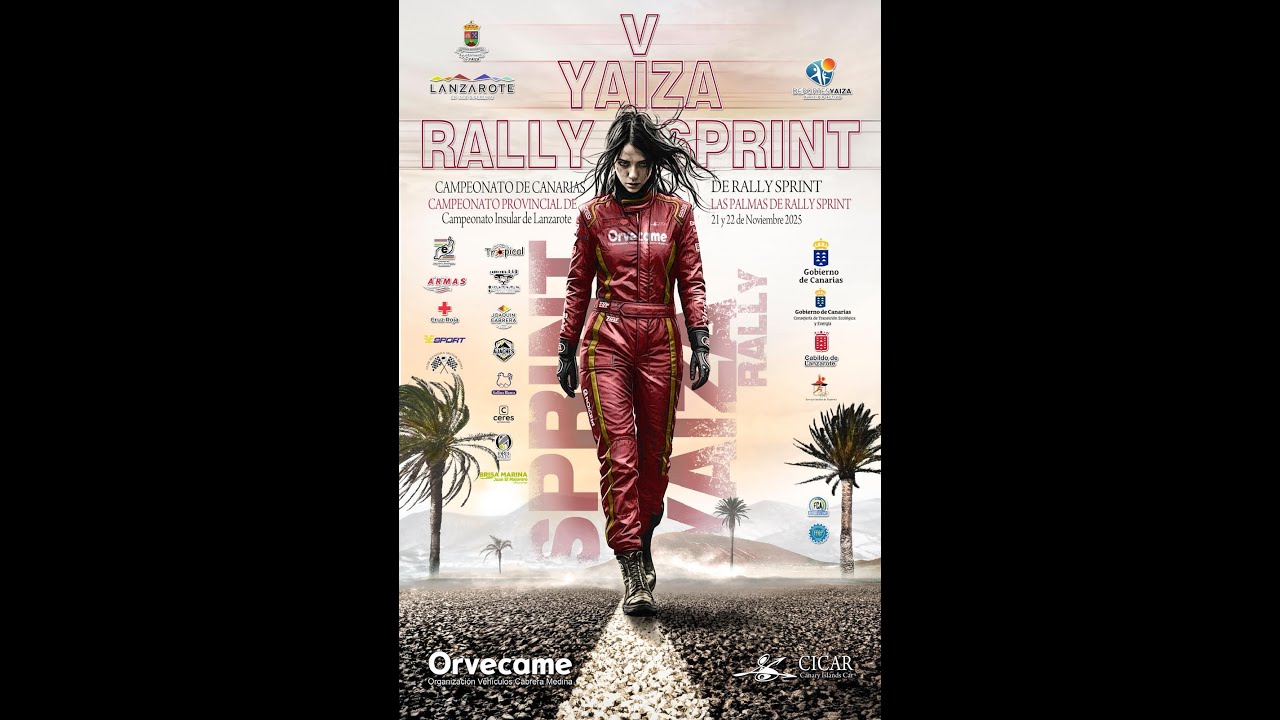 Presentación RallySprint Yaiza 2025