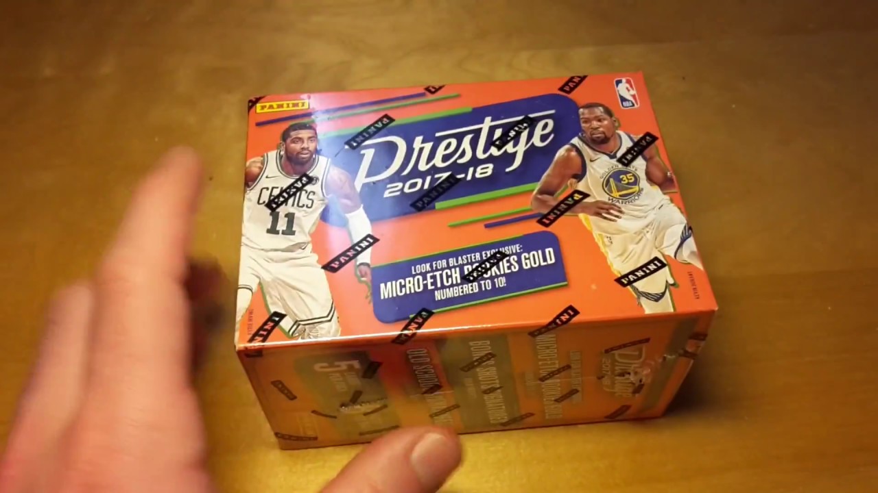 2017-18 Panini Prestige Basketball Blaster Box Break and Review
