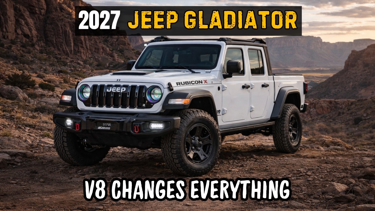 Представлен совершенно новый Jeep Gladiator 2027 года &mdash; вы не поверите, что изменилось!