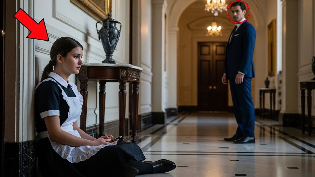 Billionaire Sees Young Maid Crying on the Phone — The Next Morning, Her Life Is Unrecognizab