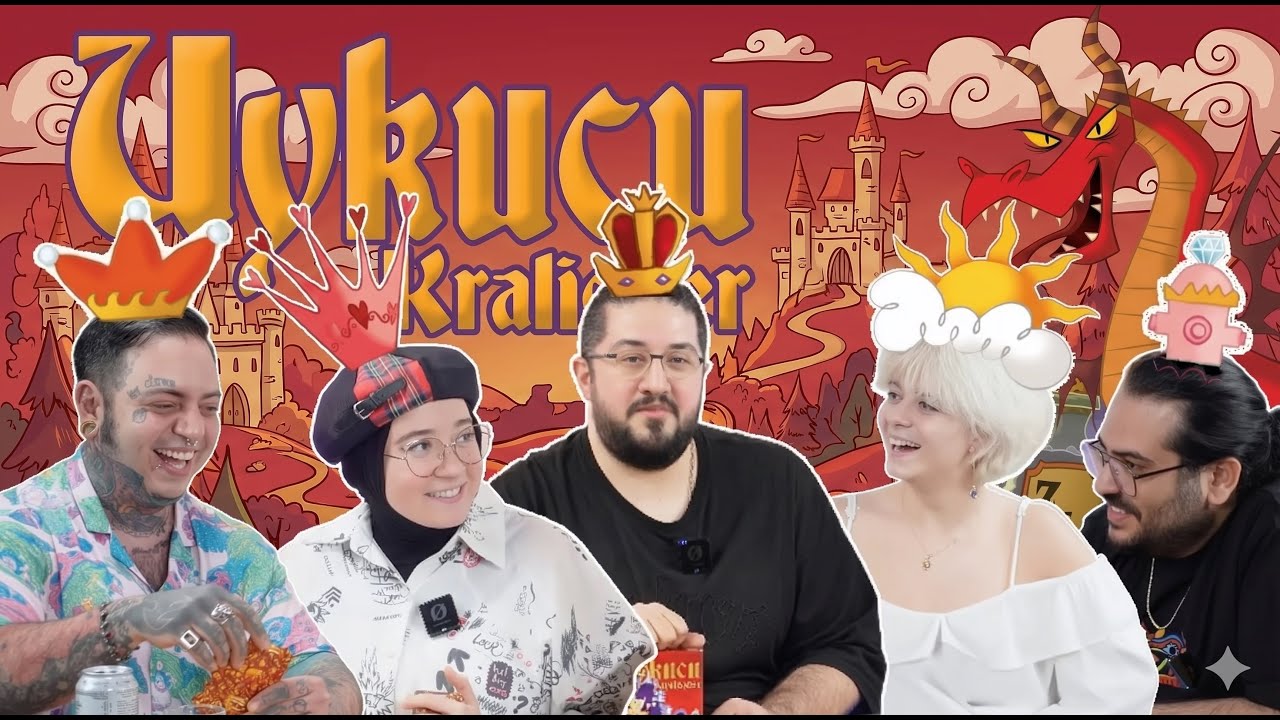 Tasarımcı 6 Yaşında, Oyuncular 30 Yaşında! UYKUCU KRALİ&Ccedil;ELER oynuyoruz!
