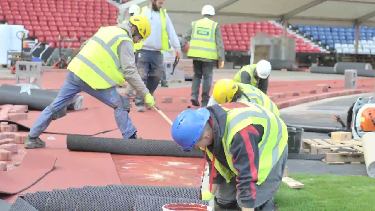 Hampden conversion to track