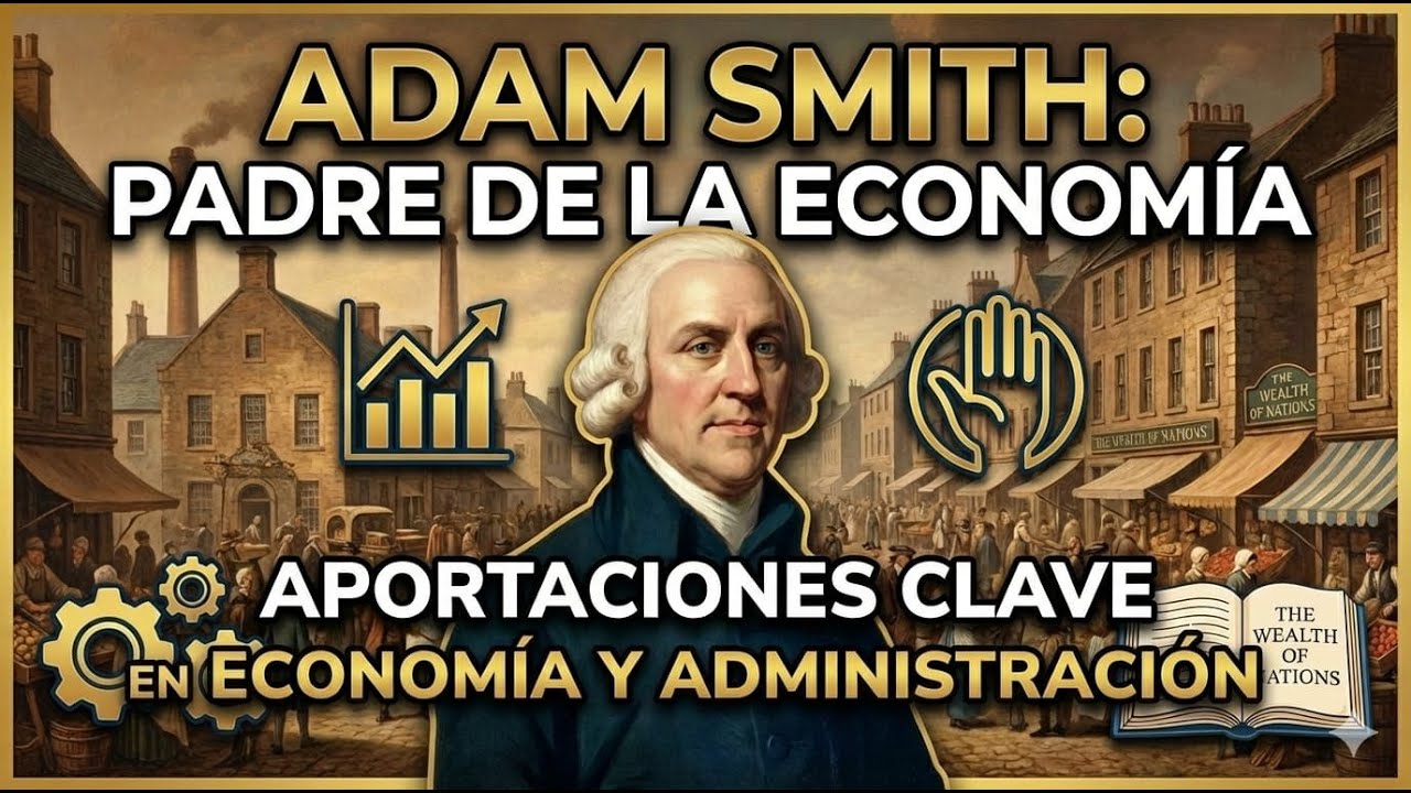Adam Smith: Padre de la Economía y precursor de la Administración