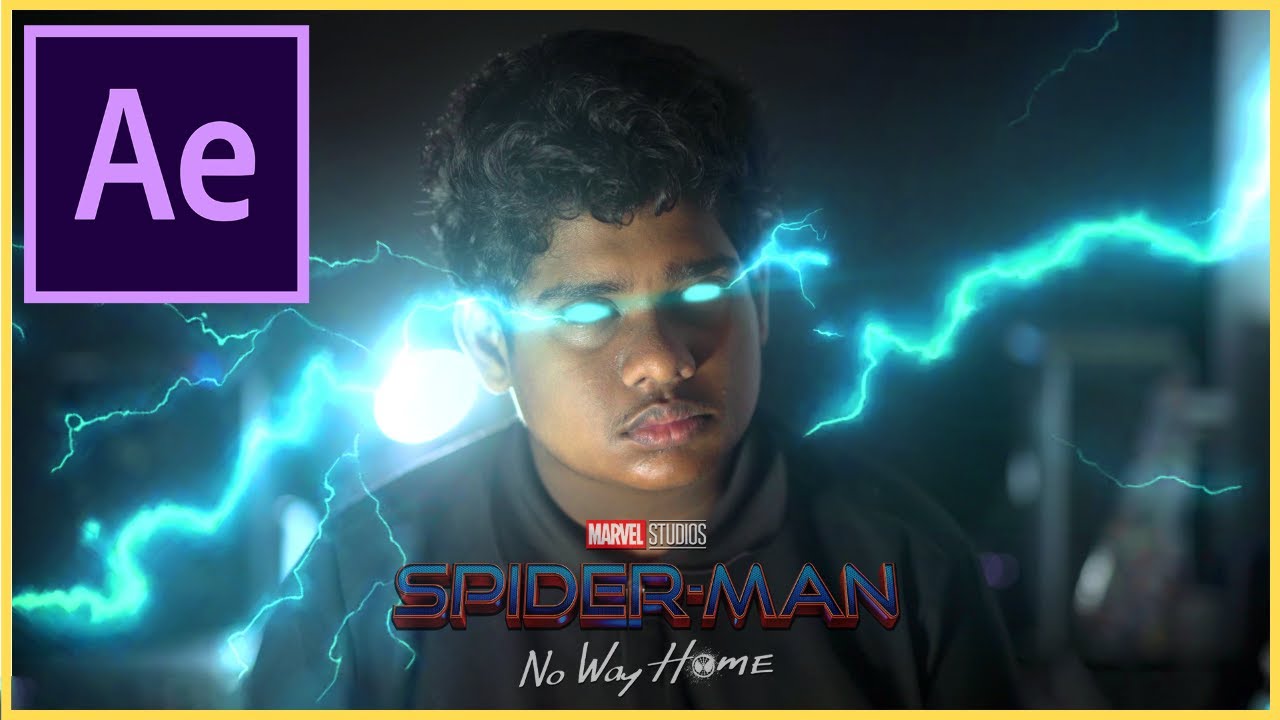How to Create Electro Effect from Spider-Man | Sinhala | සිංහල | Sharadh Chanduma