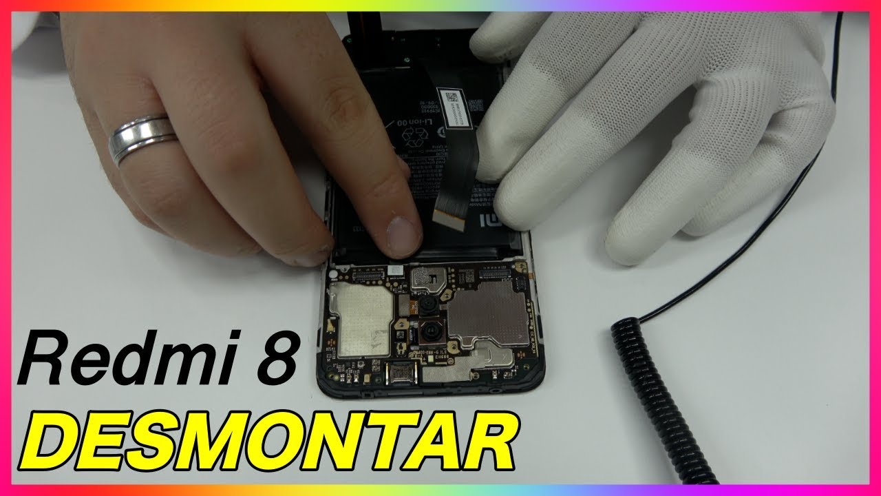 Desmontar Redmi 8