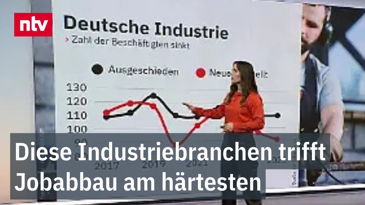 Mehr als 340.000 Stellen sind schon weg, zeigt Lena Feuser  | ntv