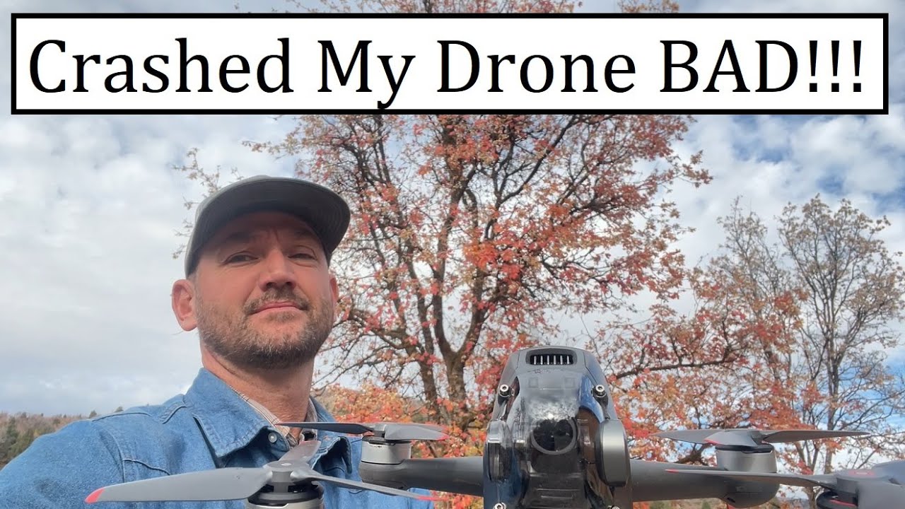 #530 - I CRASHED My Brand New Drone Into An 80 Year Old Tree...