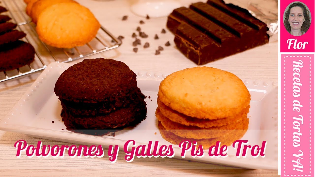 Polvorones y Pis de Trol de Chocolate - Recetas de Tortas YA!