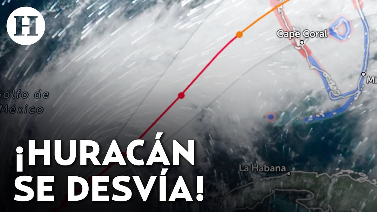 ¡No impactará México! Huracán MiIton cambia de trayectoria; pero dejó graves afectaciones en Yucatán