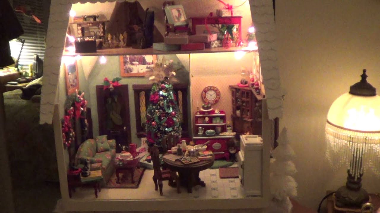 Caroline's dollhouse projects Christmas 2013