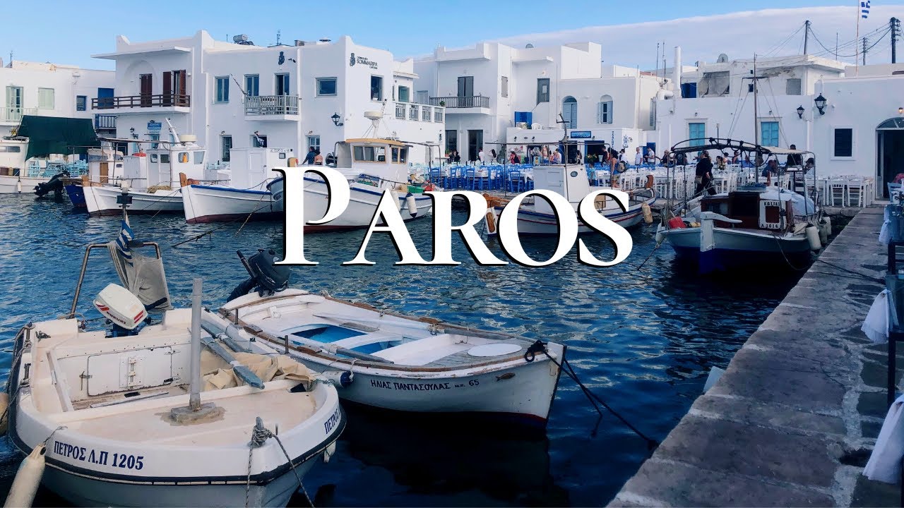 Парос 4K 🇬🇷 | Самые красивые острова Греции для посещения