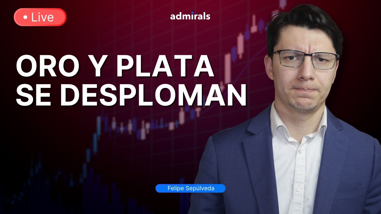 🔴 Oro -5% y plata -10% | Wall Street tras la Fed | tensión en Medio Oriente -  Proyección diaria