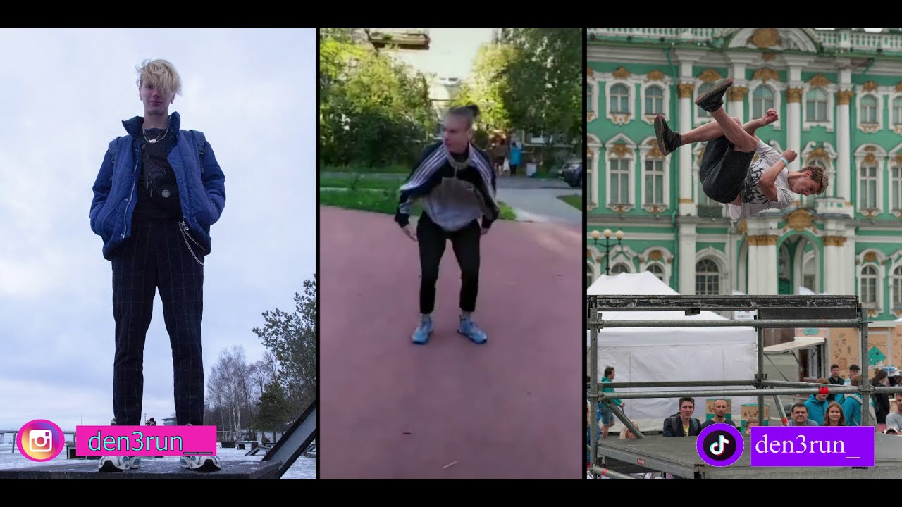 Лучшее за 2020 из Тиктока / den3run / Action Comedy / Трюковая Комедия