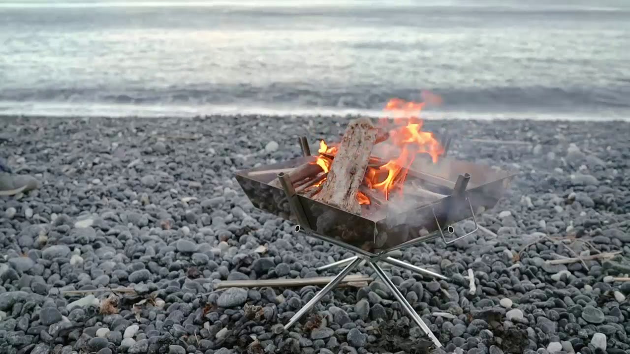 camp1rcp: UNIFLAME FIRE GRILL เตาฟืน ออปชั่นเยอะ ก่อกองไฟ ของแต่งเพียบ