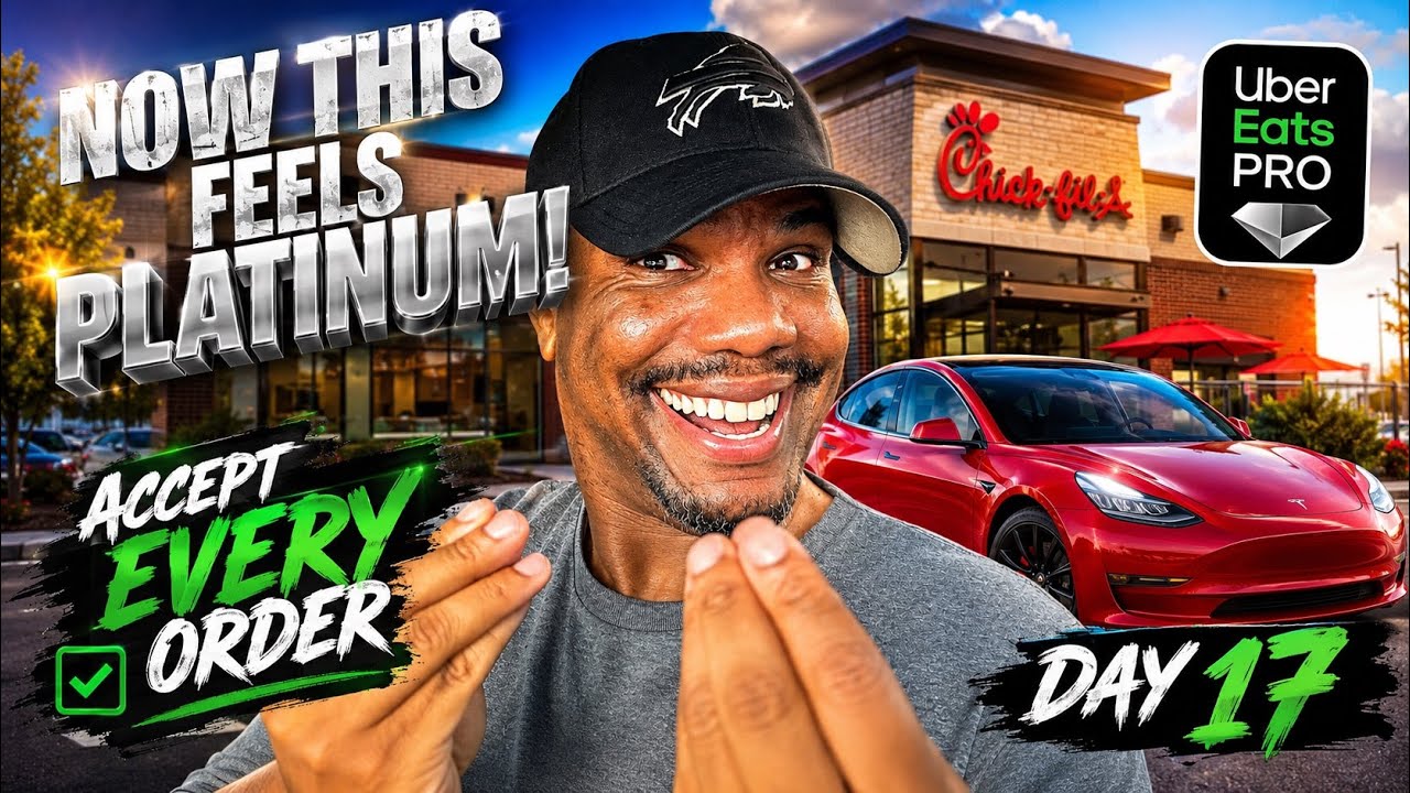 Accept Every Order on Uber Eats Pro | Green to Diamond : Day 17