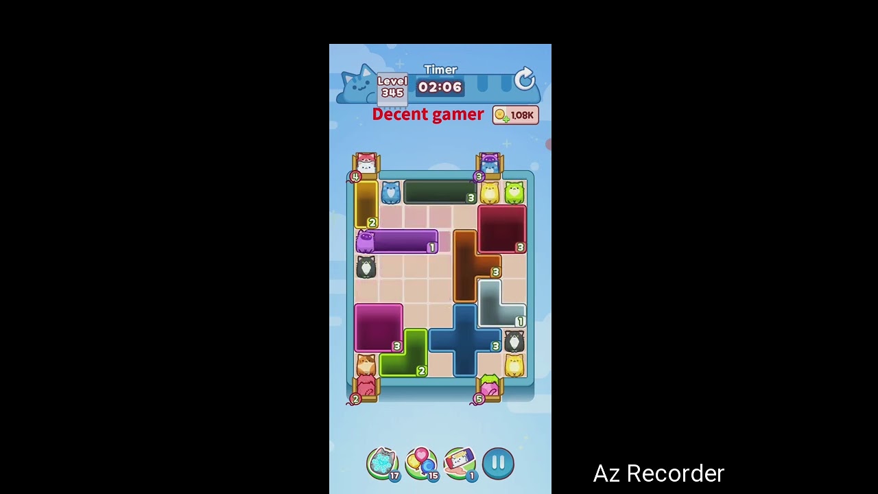 Drop the cat level 345 Walkthrough solution 