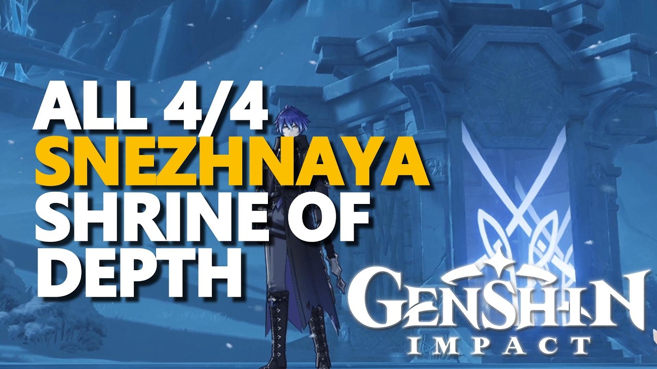 All Snezhnaya Shrine of Depth Genshin Impact