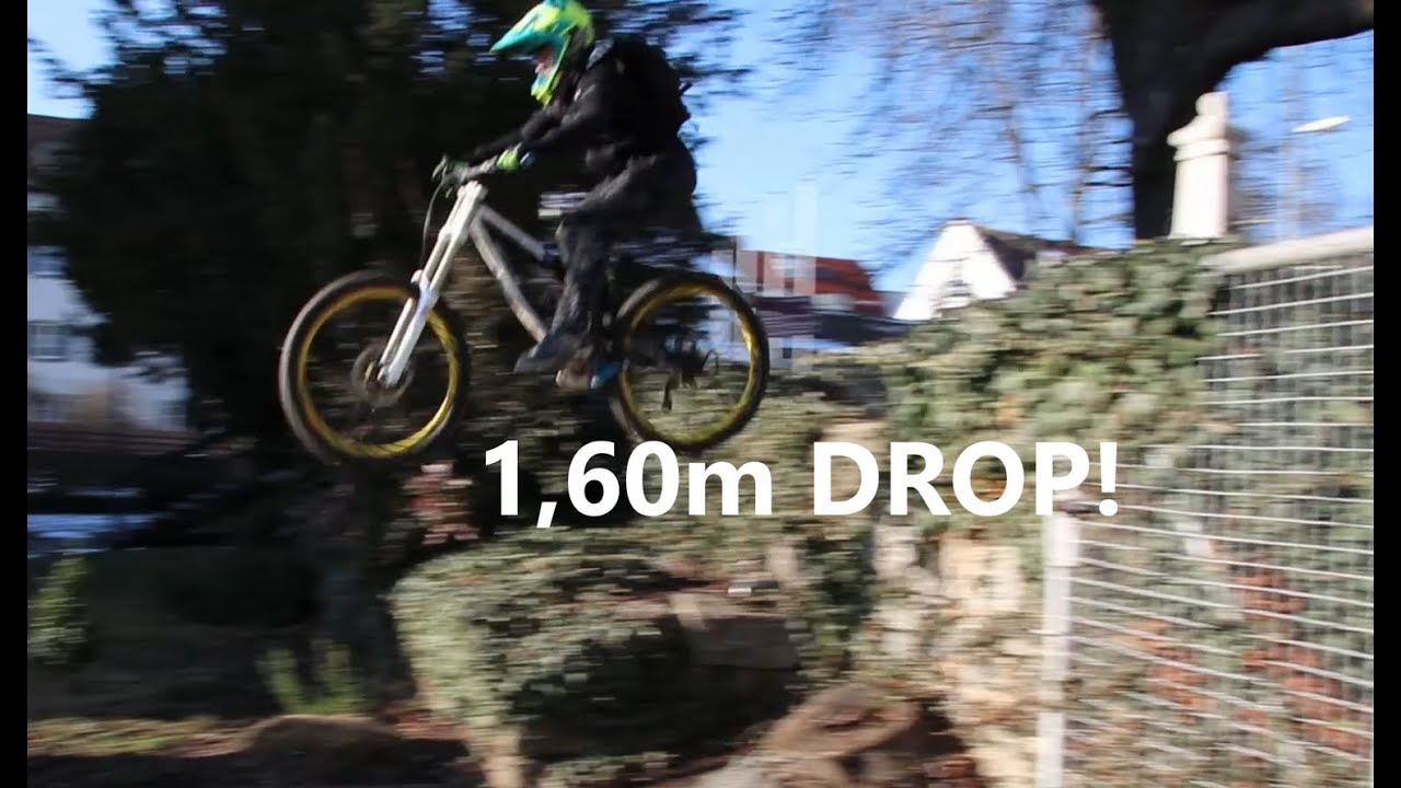 Urban Freeride MTB in Radolfzell | 1.60M DROP!