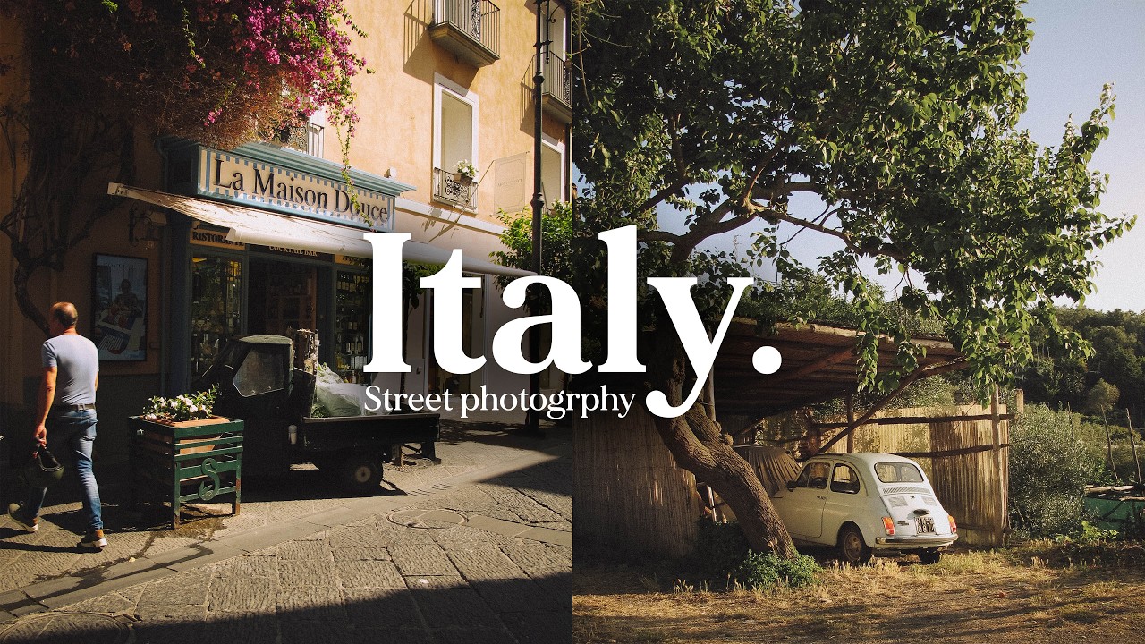 Street Photography in Italy with a retro Canon camera | Canon G11