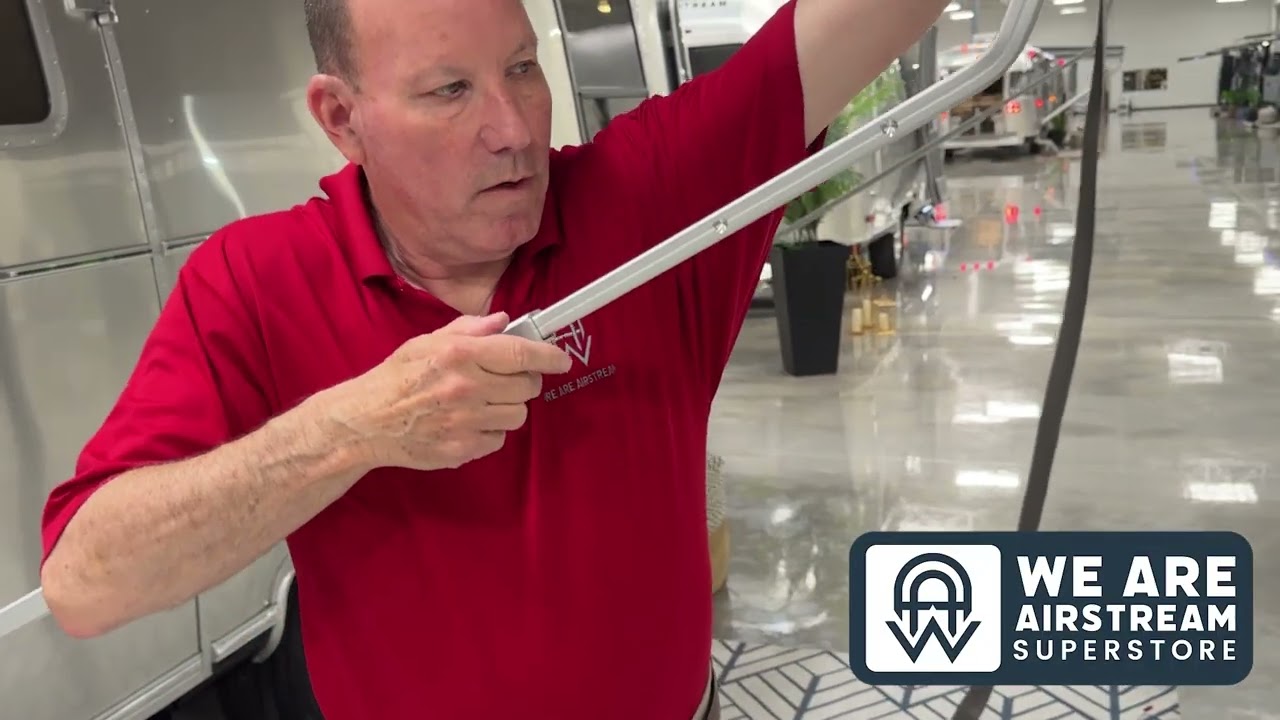 How to Operate an Airstream Manual Awning | Step-by-Step Setup