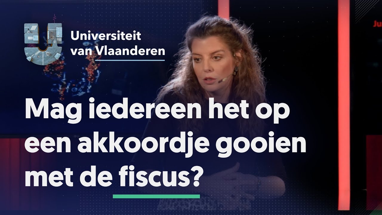 Mag iedereen het op een akkoordje gooien met de fiscus?