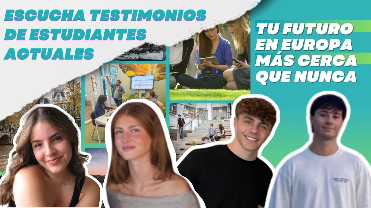 Oportunidades en Europa 🌍 Estudia en Universidades Top en #Holanda y #Dinamarca | WEBINAR 2024