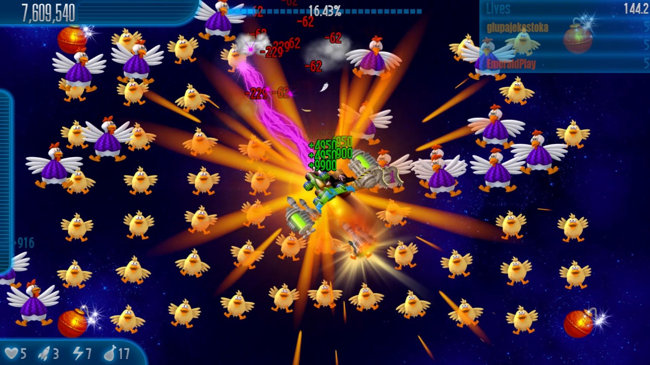 Chicken Invaders 5 – Superstar Hero multiplayer