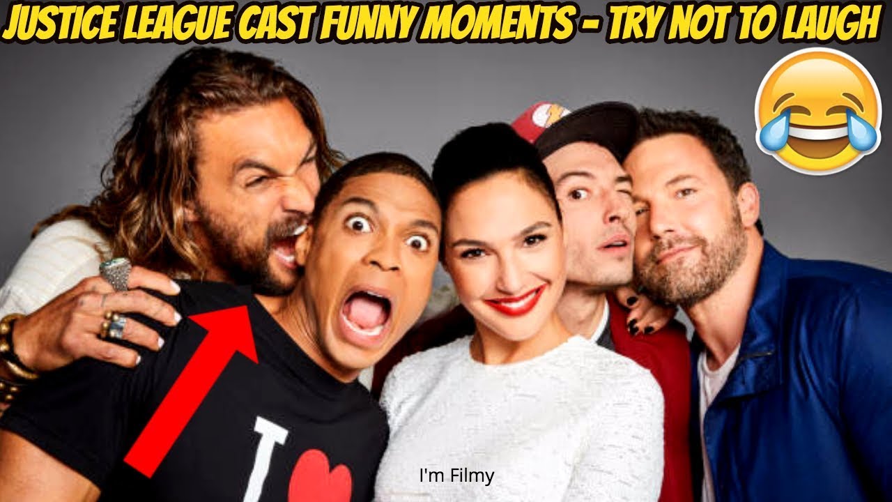 Justice League Bloopers and Funny Moments - Gal Gadot and Ben Affleck