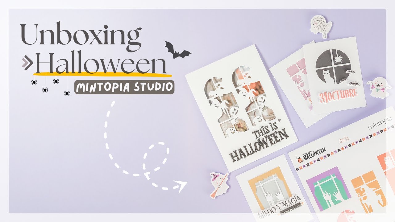 🎃  Descubre la colección “This Is Halloween” de Mintopía 🎃 UNBOXING + INSPIRACIÓN | SCRAPBOOKING |