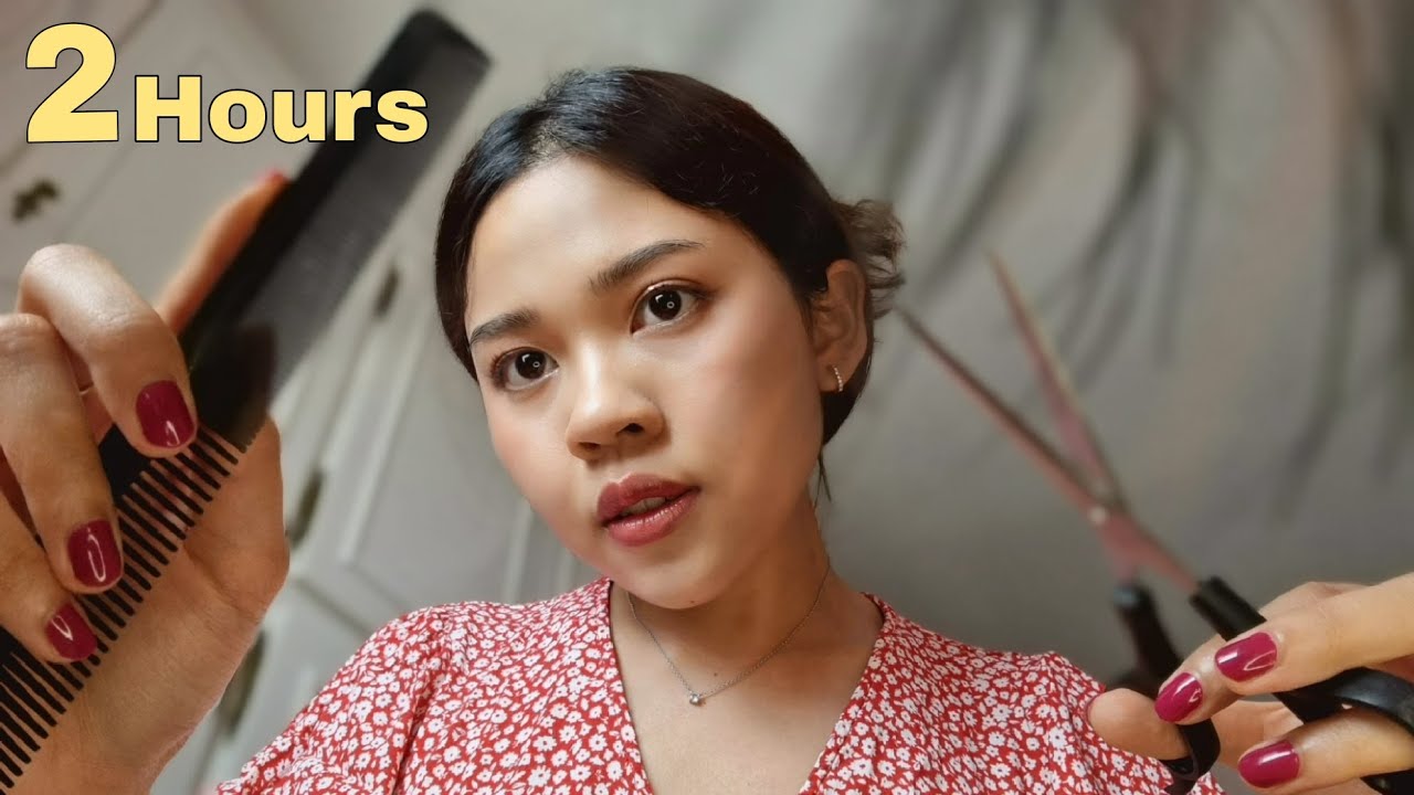 ASMR ทำผมและตัดผมให้คุณอย่างมืออาชีพ 2 ชั่วโมง 💇