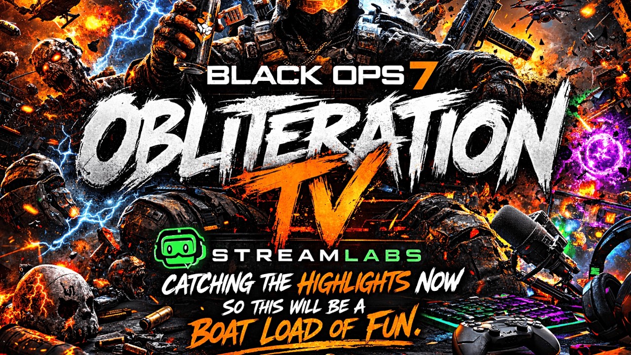 BLACK OPS 7 Gameplay Highlights | OBLITERATION TV, Funny Moments, Clutches & Chaos
