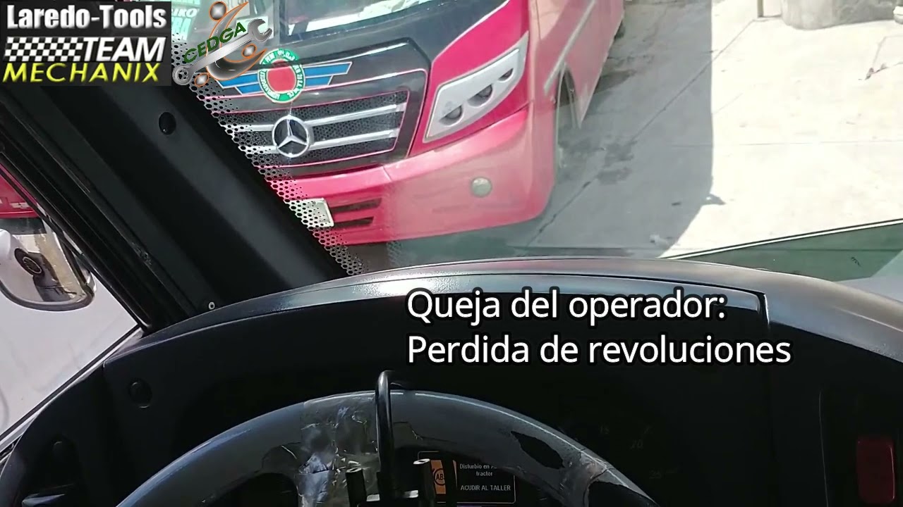 Diagnóstico Autobús Urbano Mercedes Benz con CJ4R MB