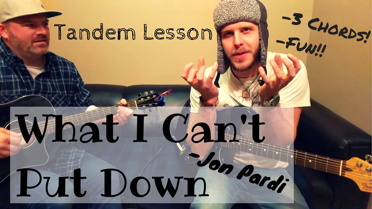 What I Can't Put Down - Jon Pardi Guitar Lesson