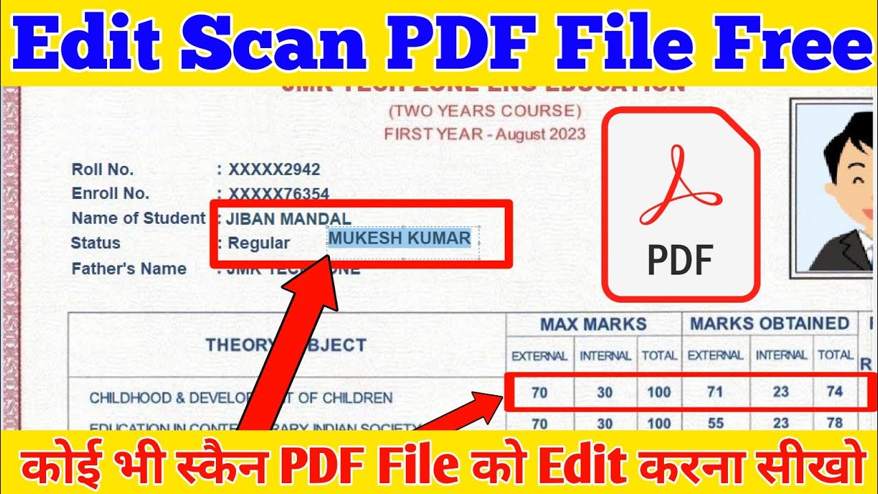 How to Edit Scan PDF File in Laptop Like a Pro