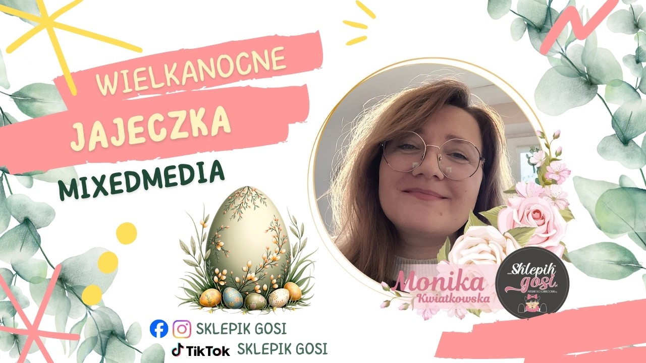 WIELKANOCNE JAJECZKA HDF MIXEDMEDIA