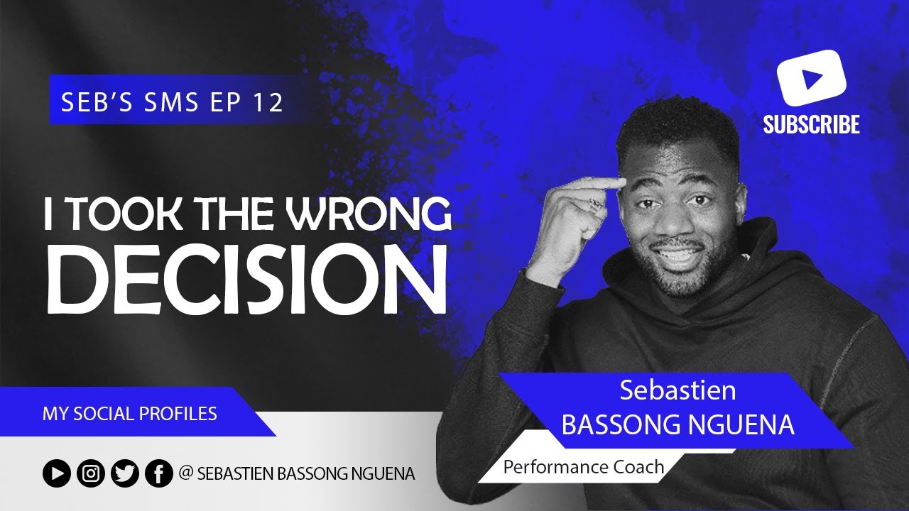 Seb's SMS Episode 12- I took the wrong decision