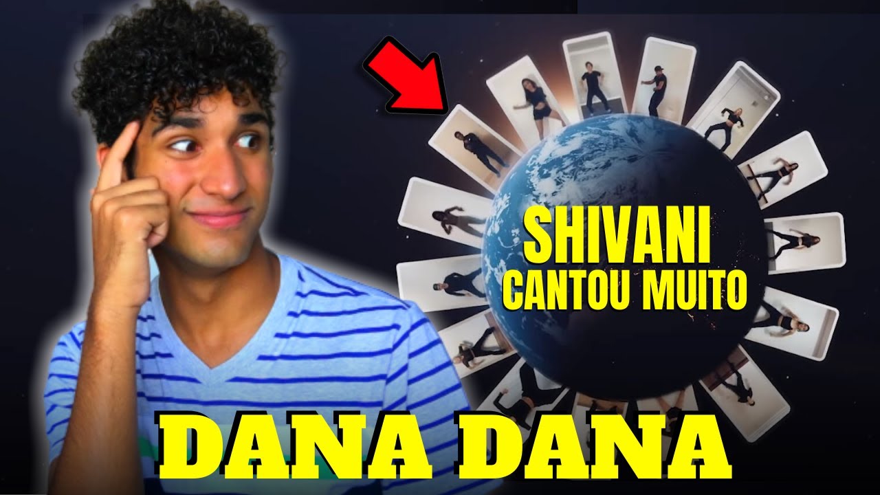 REAGINDO DANA DANA NOW UNITED - SHIVANI MANDOU UM RAP EM INDIANO