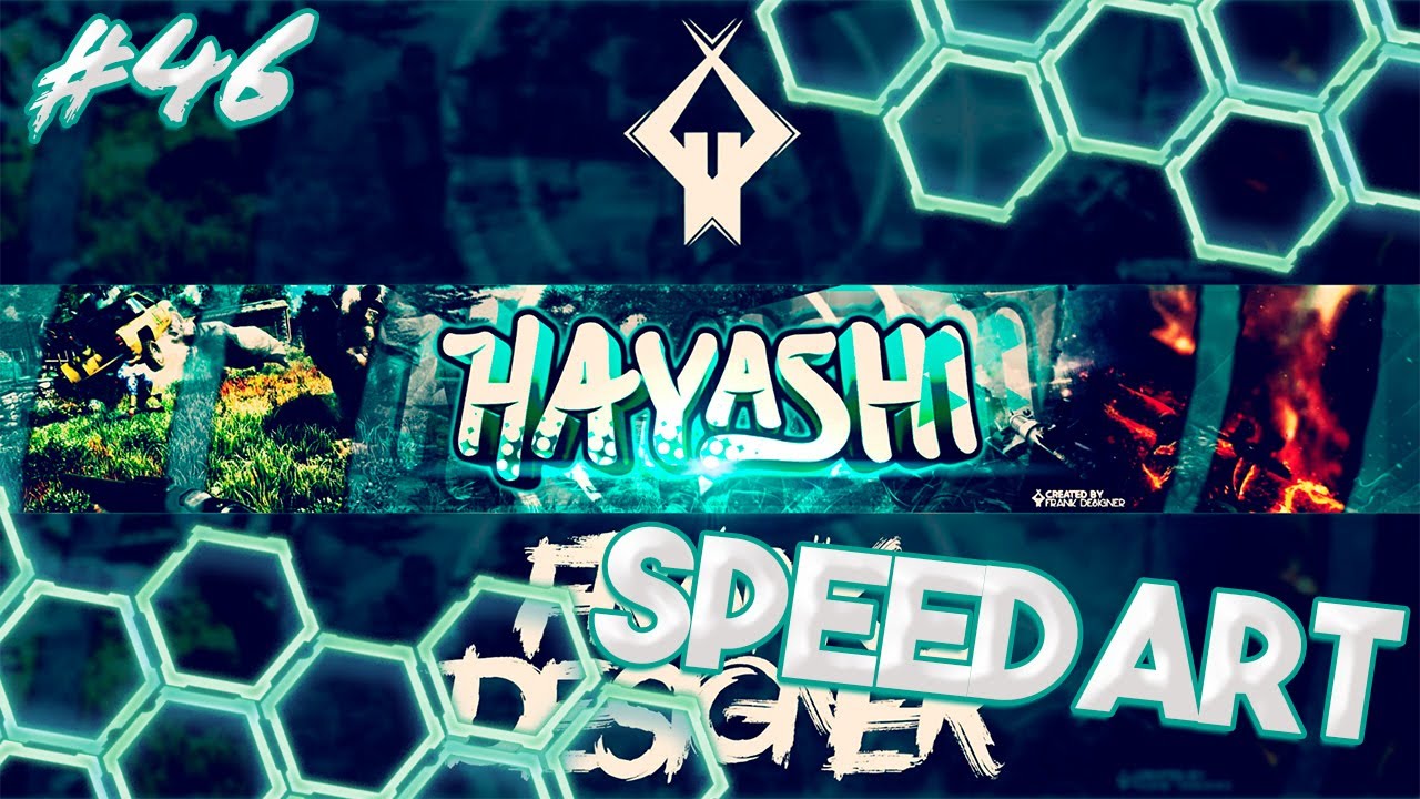 SPEED ART BANNER | HAYASHI #46 [PS TOUCH/ANDROID]