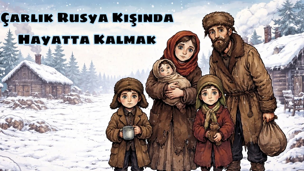 UYKU İÇİN SIKICI TARİH | ÇARLIK RUSYA KIŞINDA KÖY YAŞANTISI 🌨❄️