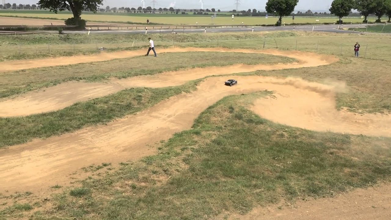 HPI Baja 5 RCMK Kraken SX5 Sidewinder in Action - Düren Merzenich Strecke offroad!